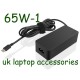 Replacement New Lenovo 65W SA10M13950 USB Type-C Slim AC Adapter Charger Power Supply