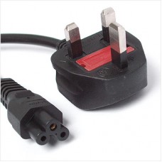 Replacement New UK 3-prong ac adapter power cord